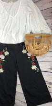 Load image into Gallery viewer, Bamboo Clutch Crossbody Purse