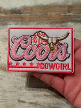 Load image into Gallery viewer, Coors Cowgirl Iron On Patches