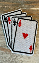 Load image into Gallery viewer, Playing Cards Iron On Patches