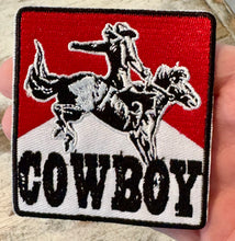 Load image into Gallery viewer, Cowboy Iron On Patches