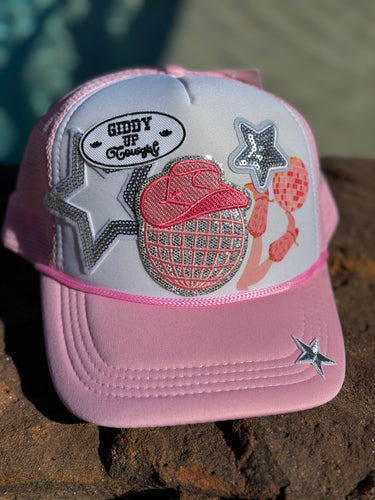 Giddy Up Cowgirl Trucker Hat