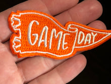 Load image into Gallery viewer, Game Day Pennant Iron On Patches