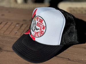 Put Your Boots On It’s Game Day Trucker Hat