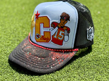 Load image into Gallery viewer, KC Chiefs Football Trucker Cap