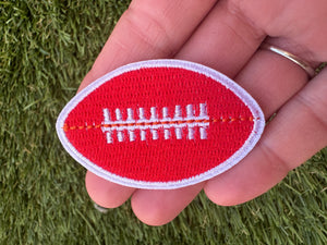 Football Iron On Patches