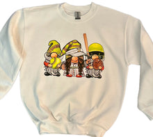 Load image into Gallery viewer, Youth Softball Gnome Sweatshirt