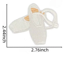 Load image into Gallery viewer, Ballerina &amp; Pointe Toe Shoe Iron On Patches