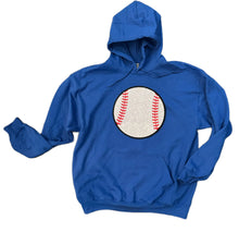 Load image into Gallery viewer, Sequin Baseball Sweatshirt &amp; Hoodies (Various Options)