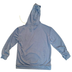 Distressed Blue Bobcats Hoodie