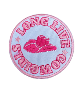 Long Live Cowgirls Iron On Patches