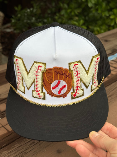 Baseball MOM Trucker Caps