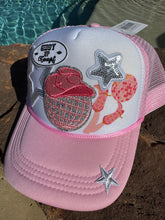 Load image into Gallery viewer, Giddy Up Cowgirl Trucker Hat