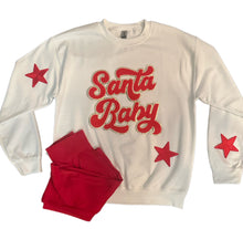 Load image into Gallery viewer, Santa &amp; Stars Christmas Sweatshirt