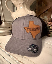 Load image into Gallery viewer, State of Texas Bobcats Leather Trucker Hat (Various Colors)