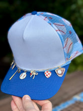 Load image into Gallery viewer, Baseball Charm Hat Chains