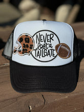 Load image into Gallery viewer, Never Lost A Tailgate Trucker Hat