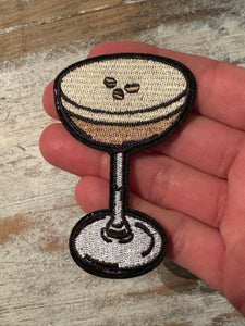 Wine, Champagne Cocktail Drink Iron On Patches