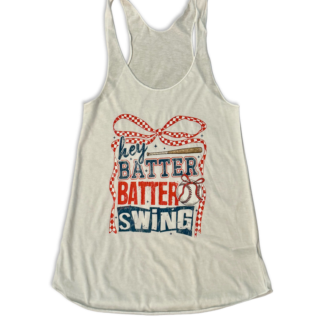 Hey Batter Batter Swing Tank Top