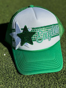 Eagles Ribbon Trucker Hat