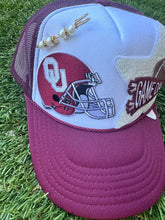 Load image into Gallery viewer, OU Game Day Football Trucker Cap