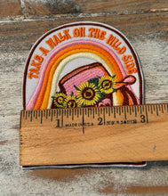 Load image into Gallery viewer, Take A Walk On The Wild Side Cowgirl Iron On Patch