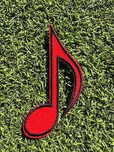 Music Note Iron On Patches