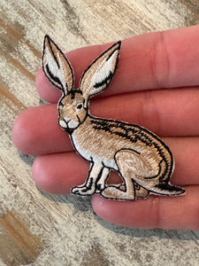 Jackrabbit Iron On Patch