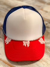 Load image into Gallery viewer, Baseball &amp; Softball Bow Hat CHAINS