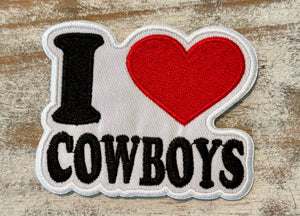 Cowboy Iron On Patches