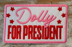 Dolly Iron On Patches