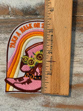 Load image into Gallery viewer, Take A Walk On The Wild Side Cowgirl Iron On Patch