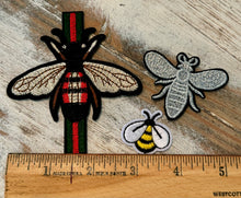 Load image into Gallery viewer, Bumble Bee Iron On Patches