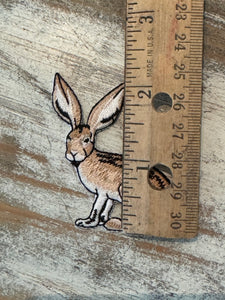 Jackrabbit Iron On Patch