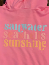 Load image into Gallery viewer, Saltwater, Seashells &amp; Sunshine Distressed Hoodie