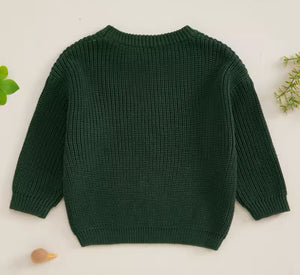 Cable Knit Eagles Sweater (9-12 Months)