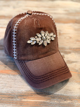 Load image into Gallery viewer, Football Laced Cap