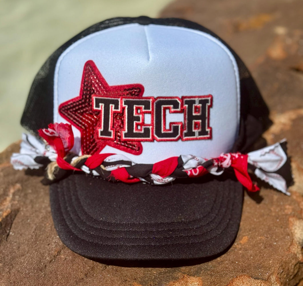 Youth Texas Tech Baseball Trucker Hat