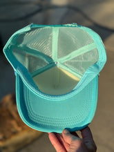Load image into Gallery viewer, Glitter Coastal Cowgirl Trucker Hat