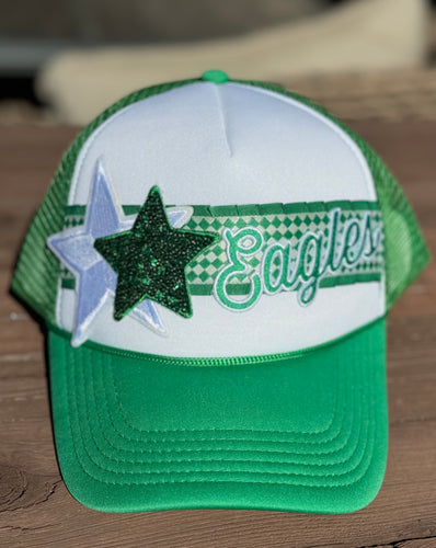 Eagles Ribbon Trucker Hat