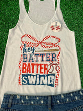 Load image into Gallery viewer, Hey Batter Batter Swing Tank Top