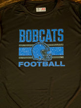 Load image into Gallery viewer, Bobcats Football Helmet T-Shirts