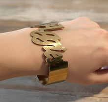 Load image into Gallery viewer, Gold Game Day Cuff Bracelets