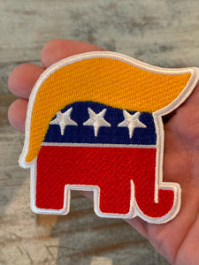 Political Themed Iron On Patches