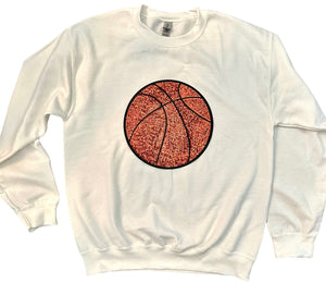 Sequin Basketball Sweatshirt (Various Colors)