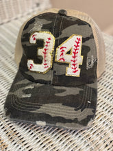 Load image into Gallery viewer, Custom Number Baseball Hats
