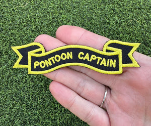 Party Captain Iron On Patch