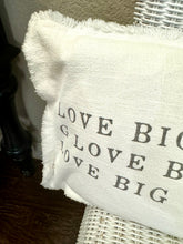 Load image into Gallery viewer, LOVE BIG Duck Feather Pillow