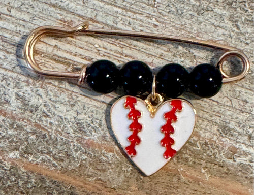 Baseball Charm Pins