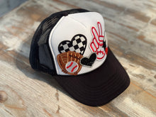 Load image into Gallery viewer, Baseball Patch Trucker Hats (Various Options)