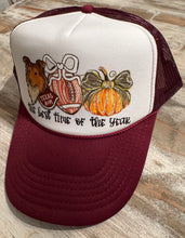 Load image into Gallery viewer, Aggies in the Fall Trucker Hat